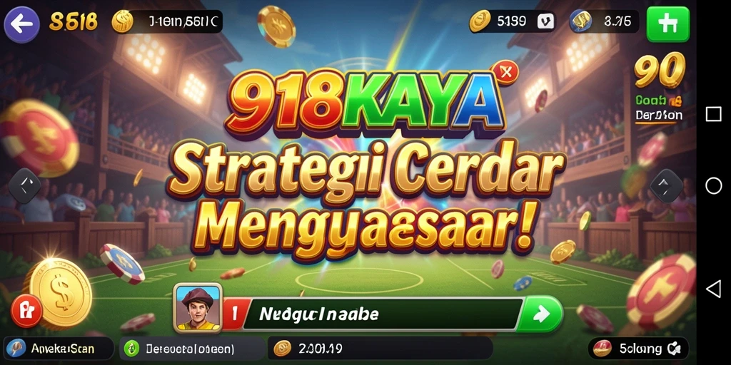 Tampilan game strategi 918KAYA yang mendebarkan dan penuh aksi.