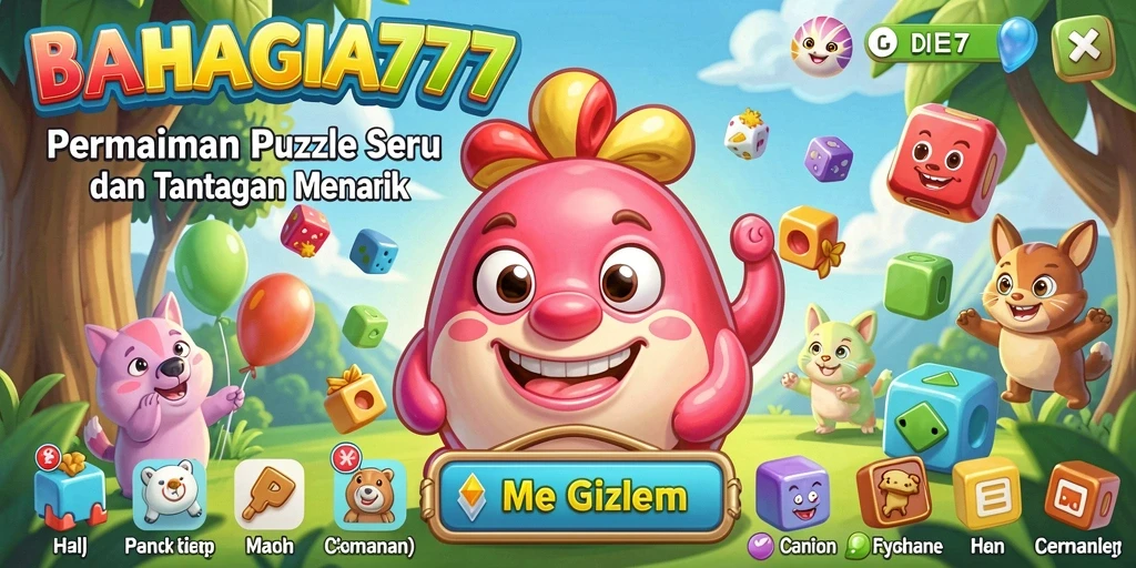 Tampilan gameplay BAHAGIA777 dengan teka-teki menarik.