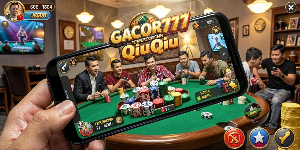 Gameplay QiuQiu yang mendebarkan di GACOR777.