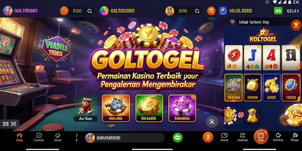 Tampilan menarik dari gameplay GOLTOGEL yang penuh aksi Kasino.