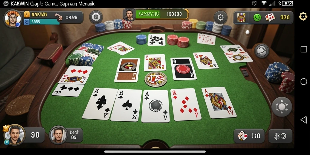 Tampilan gameplay KAKWIN yang menarik dan interaktif.