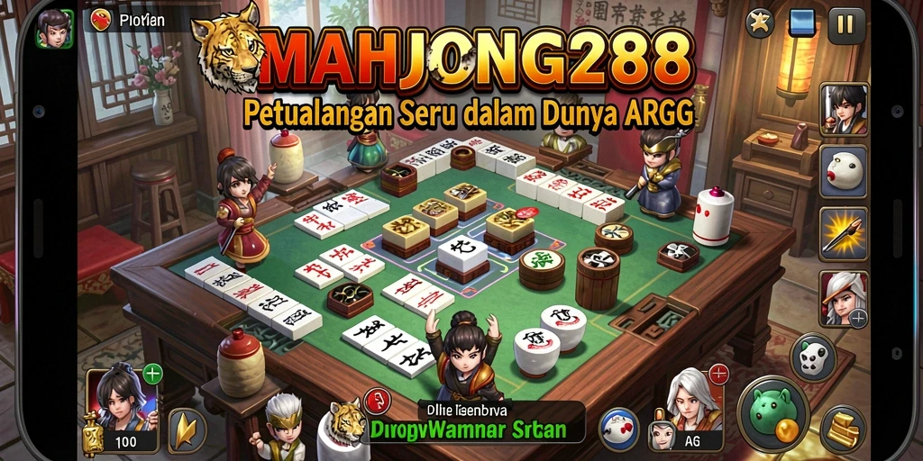 Screenshot gameplay MAHJONG288 menampilkan aksi seru dalam pertempuran ARPG.