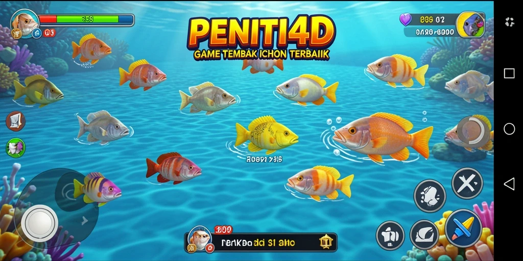 Screenshot gameplay Tembak Ikan yang menarik dan penuh aksi.
