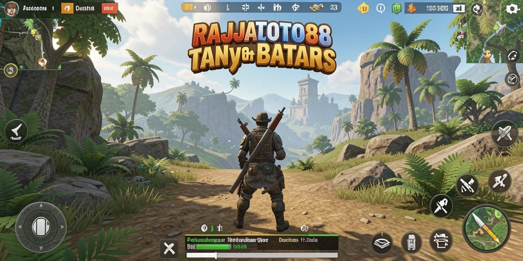 Tampilan gameplay Open World yang menakjubkan di RAJATOTO88.