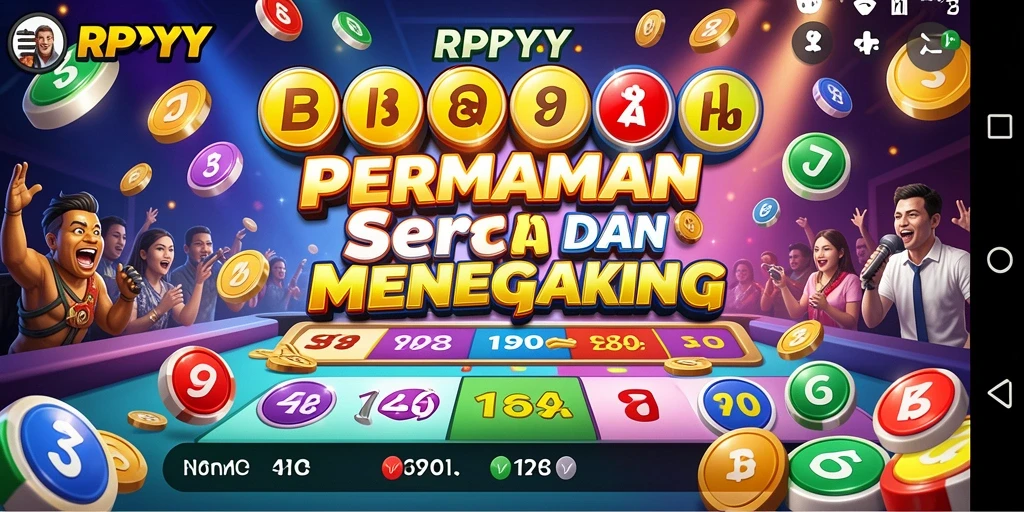 Tampilan utama gameplay RPYYY dengan banyak pilihan Bingo.