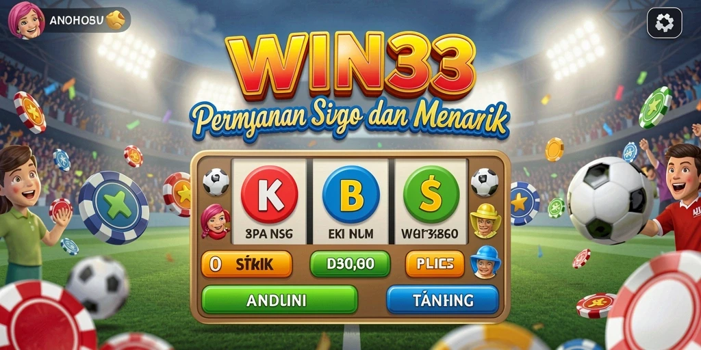 Tampak layar permainan Bingo dengan antarmuka yang menarik.